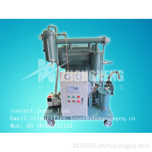 Easy-Moving Dielectric Oil Recovery Machine, Oil Dehydration Machine